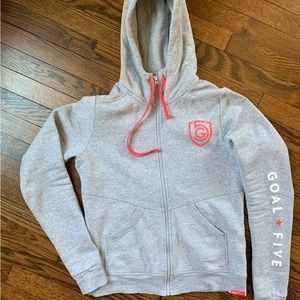 Women’s Goal Five Zip-Up Hoodie